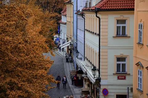 Streets of Prague Stock Photos