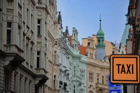 Streets of Prague Foto stock