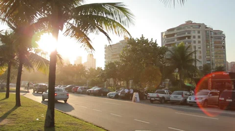 Streets of the Rio de Janeiro Stock Footage 29645087