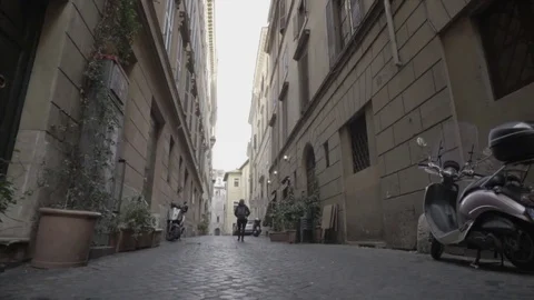 The streets of Rome co080 Stock Footage 84954258