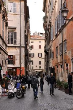 Streets of Rome Foto stock