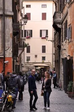 Streets of Rome Stock Photos