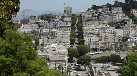 Streets of San Francisco Stock Footage