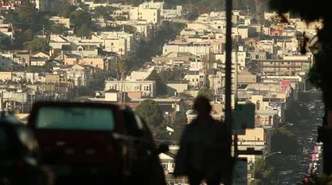 Streets of San Francisco Stock Footage 12448336