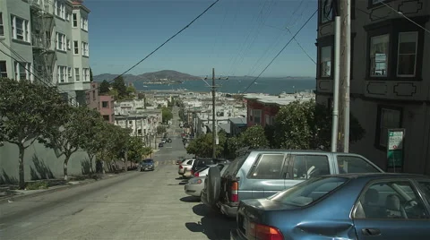 Streets of san francisco Stock Footage 44950020