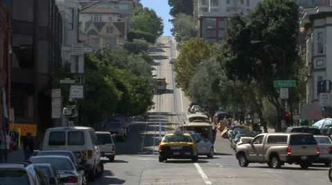 The Streets Of San Francisco Timelapse Stock Footage 24637090
