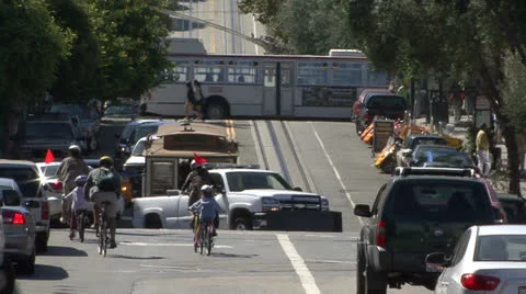 The Streets Of San Francisco Timelapse Stock Footage 24650679