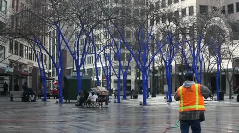 Streets of Seattle Stock Footage