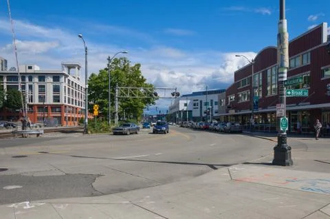 Streets of Seattle Stock Photos