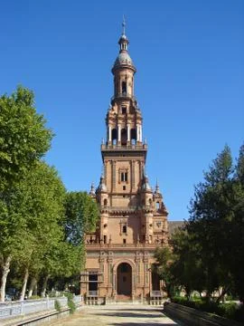 Streets of sevilla, spain Stock Photos