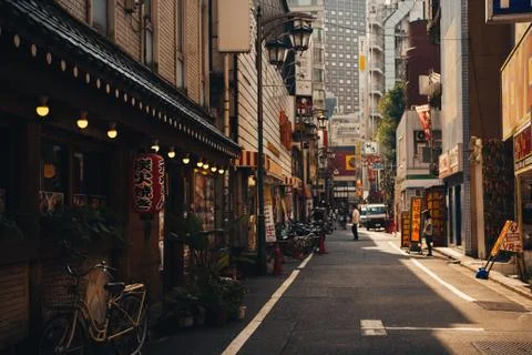 Streets of Shinjuku Stock Photos