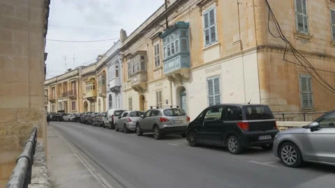 STREETS OF SLIEMA Stock Footage 236466760