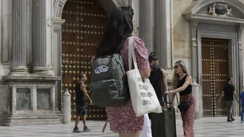 Streets of Spain Stock Footage 199247678