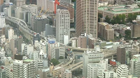 Streets of Tokyo Stock Footage 7755486