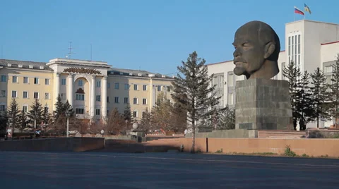 Streets of Ulan Ude Vídeo Stock 32345982