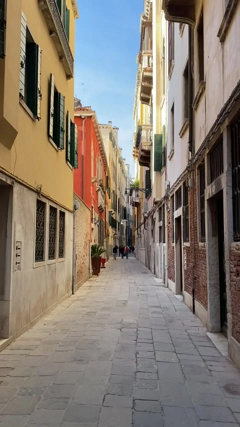 Streets of Venice Stock Footage 142667667