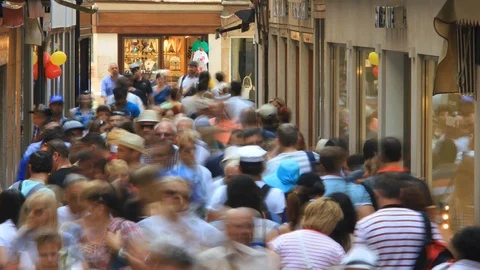 Streets of Venice, Italy Stock Footage 87296705