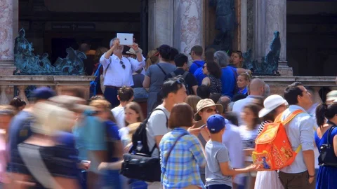 Streets of Venice, Italy Stock Footage 87296801