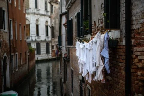 Streets of Venice Stock Photos