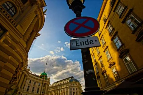Streets of Vienna,Austria Stock Photos