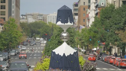 Streets of Washington DC, Real Time Stock Footage 119512772