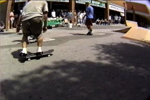 Streetskate Stock Footage 69431