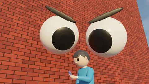 Streetspy Stock Illustration