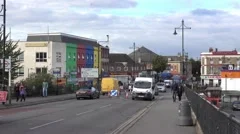 Southall Broadway Street View Streetview At Southall Broadway | Stock Video | Pond5