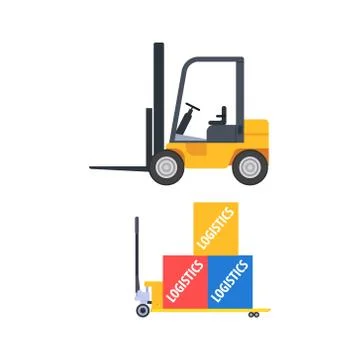 Strehouse Loading Equipment 스톡 일러스트