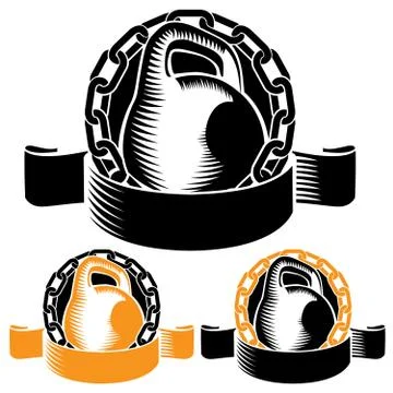 Strength and power Illustrazione stock