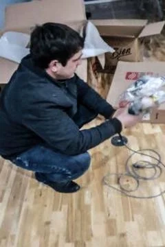 Strength exercise Stock Photos