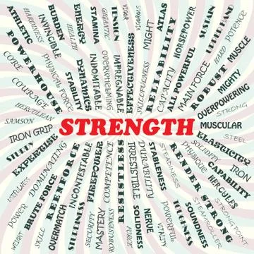 Strength Stock Illustration