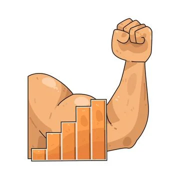 Strength illustration Stock Illustration