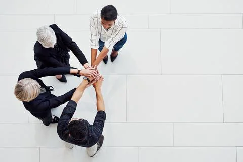 Strength lies in unity Stock Photos