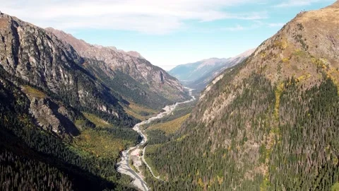 The strength of the mountains Video stock 157929904