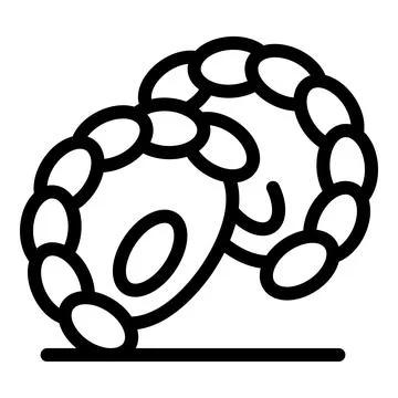 Streptococcus pneumoniae bacteria dividing and forming oval shaped diplococci Stock Illustration