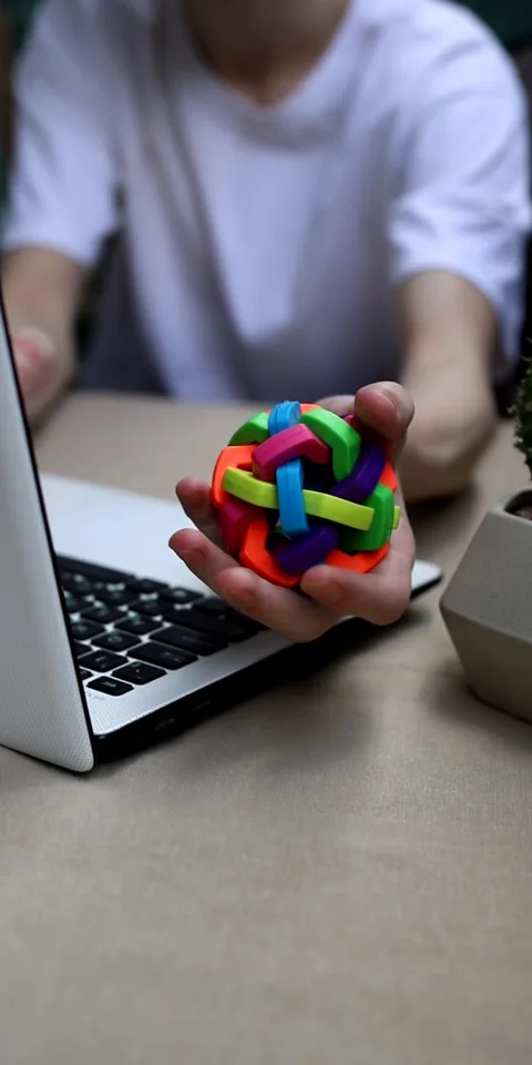 Stress ball 1 Stock Footage 247439316