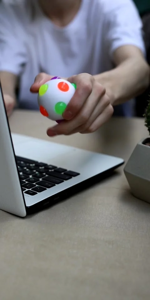 Stress ball 2 Stock Footage 247439326
