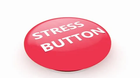 Stress button animation Stock Footage 10703245