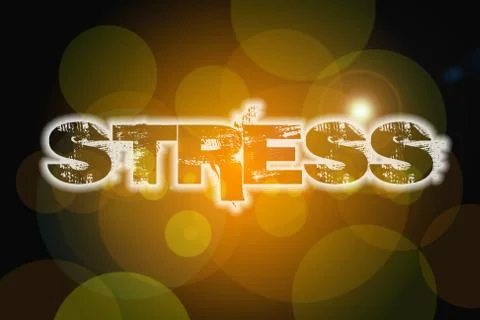 Stress concept Stock Illustration