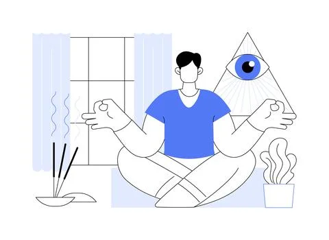 Stress control isolated cartoon vector illustrations. Ilustración de archivo