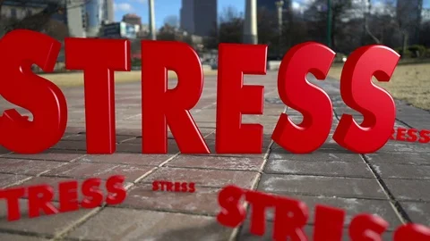 Stress everywhere Stock Footage 72472949