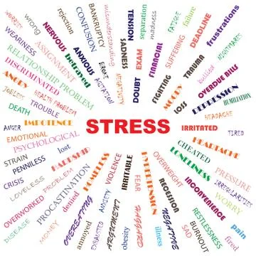 Stress Stock Illustration