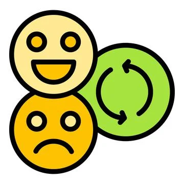 Stress therapy icon vector flat Stock Illustration