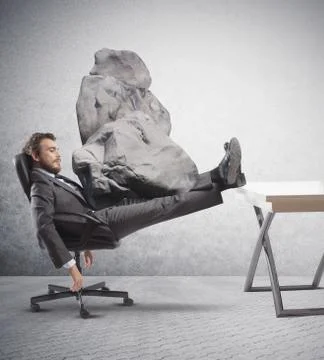 Stress at work Stock Photos