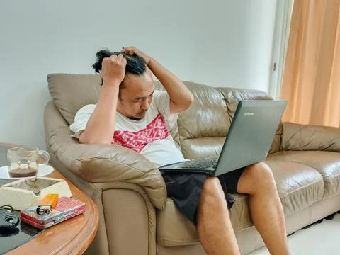 Stress at work Stock Photos