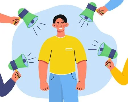 Stress at work vector concept Illustrazione stock