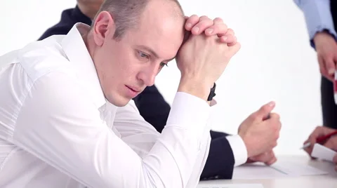 Stress in the Workplace 库存影片 57635071