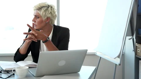 Stress at Workplace Stock Footage 60647416