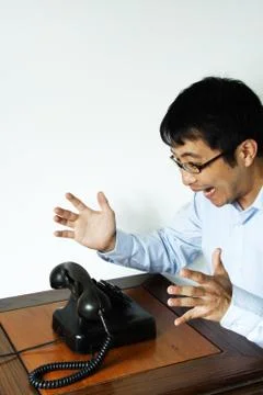 Stressed businessman Stock Photos